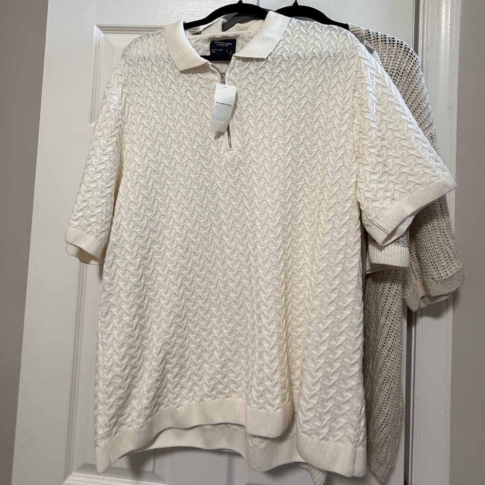 Sweater crochet shirt